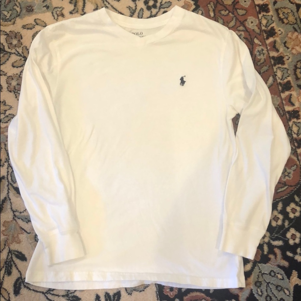 Boys Polo Ralph Lauren Long Sleve shirt med 10/12